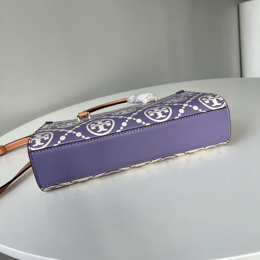 Tory Burch T Monogram Small Rectangular Tote Cros… - image 6