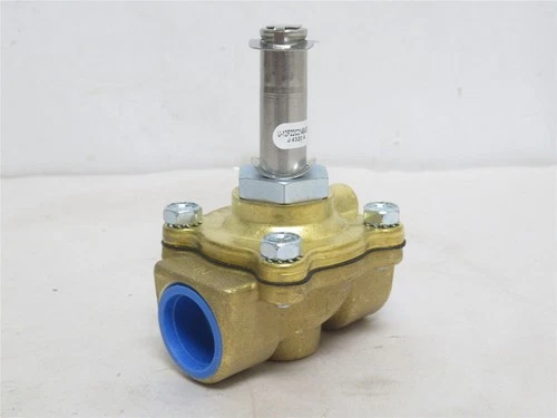 243018 New-No Box; Parker 12F22C2148A3F Gold Ring Brass Valve Body; 3/4NPT