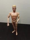 1964 GI Joe Figure Early Ed. Painted Blonde Hair, Slotted Neck, Baby Feet Nice!!