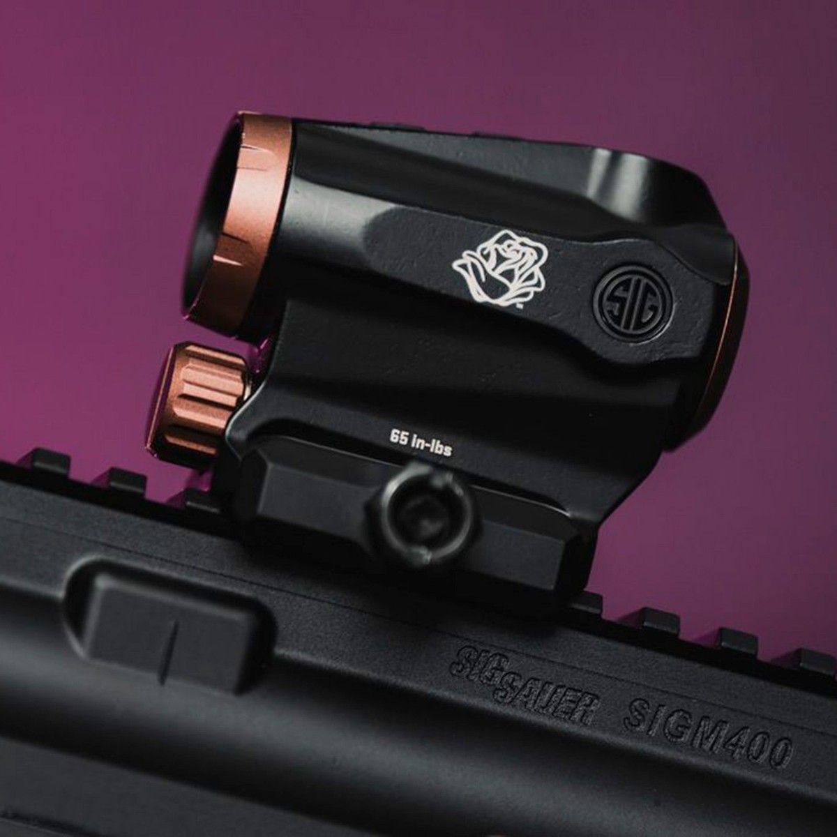 SIG SAUER Romeo5X Gen II Rose 1x20mm Rifle Red Dot Reflex Sight