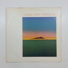 ROBERT FRIPP & BRIAN ENO Evening Star EGS103 Sterling LP Vinyl VG+ Cover VG+1981