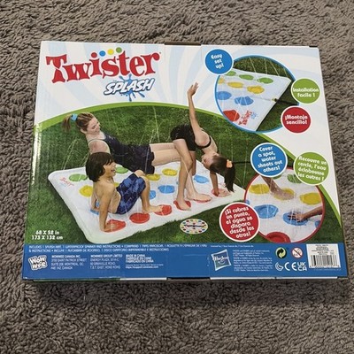 Twister Splash Summer Outdoor Water Game Toy for Kids Hasbro 68'' x 52'' NEW