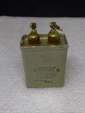 (1) Vintage SPRAGUE VITAMIN Q 1.0 mfd @ 600 D.C.  Capacitor