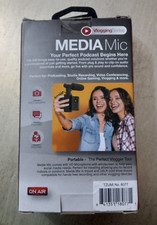 Smartphone Vlogging Kit Media Mic HD Mic With Wind Screen And Mounting Kit 3818