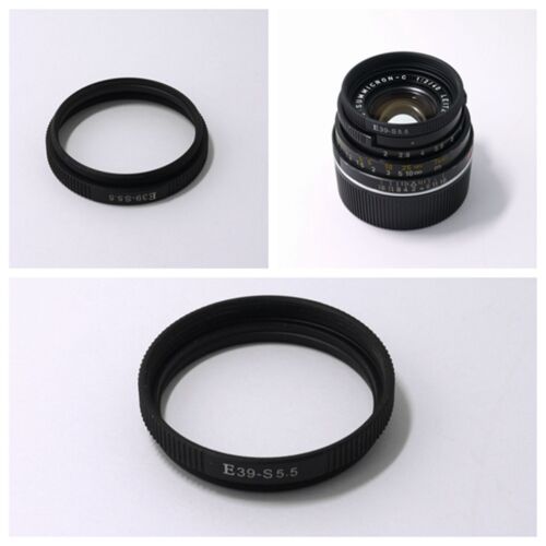 Adapter Ring Leica E39 Filter to Summicron-C 40/2 -39mm (S5.5) f/2.0 Lens camera - Picture 1 of 1