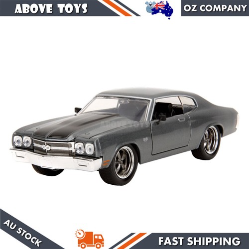 Jada 1:24 Scale Fast & Furious 1970 Chevrolet Chevelle SS Diecast Model Car - Picture 3 of 6