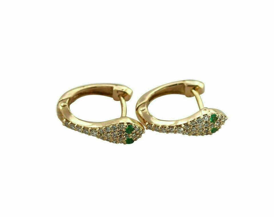 【STONEHENgE】SHe collection〜14K Cubic Earrings T0103 1/6 CT. T.W. Composite Diamond Stud Earrings in 10K Gold