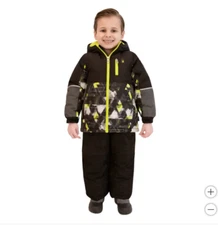 Spyder Kids' 2-piece Snowsuit Size 6  Black (Volt Mountain) Free Shipping
