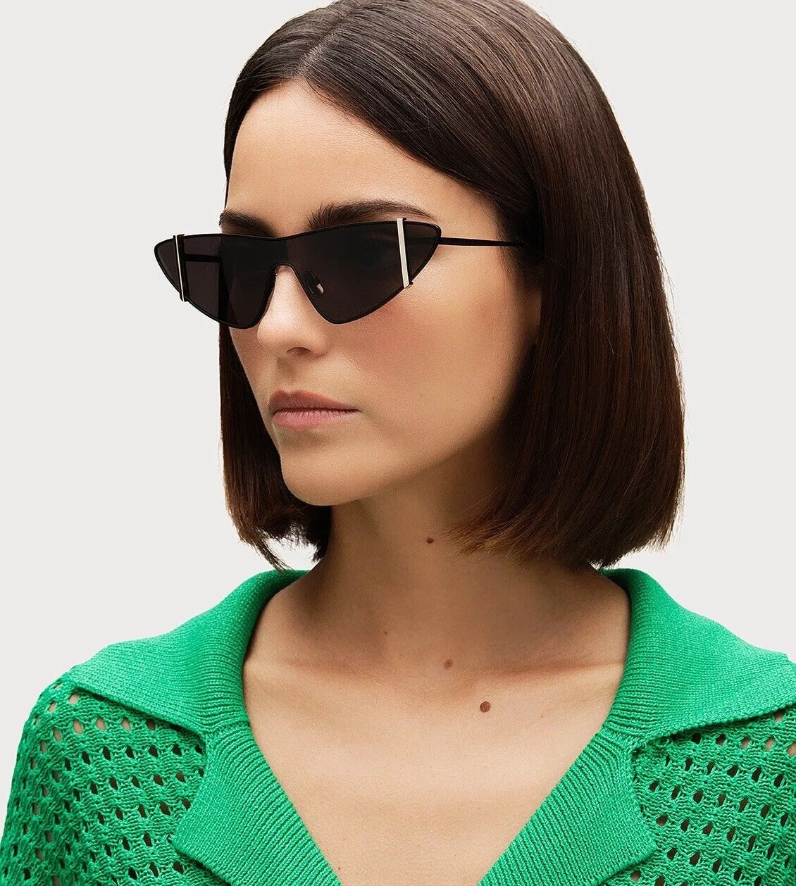 NUOVI OCCHIALI DA SOLE SL536 001 SAINT LAURENT DONNA NERI SL 536 001 SAINT LAURENT