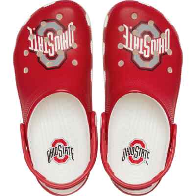 Crocs Ohio State Classic Clogs for Men and Women