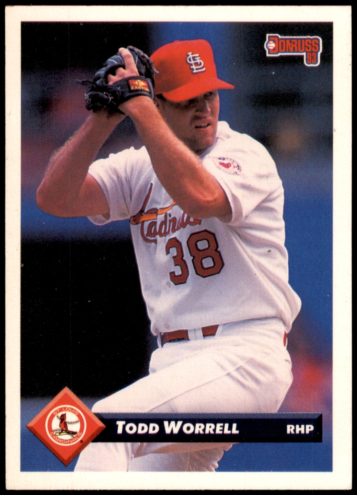 Todd Worrell #72 1993 Donruss