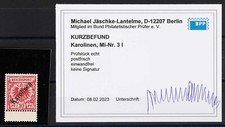 Deutsche Kolonien Karolinen, 1899, 3 I, postfrisch