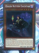 ✅1x EDLER RITTER EACHTAR - NKRT-DE011 - MINT PLATINUM RARE DEUTSCH✅