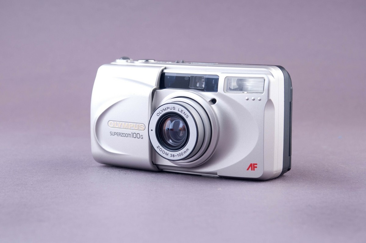 Olympus Superzoom 100G 35mm Point & Shoot Film Camera BOX | eBay