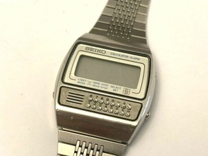 Vintage Digital Seiko C359 5000 Calculator Watch not working | eBay