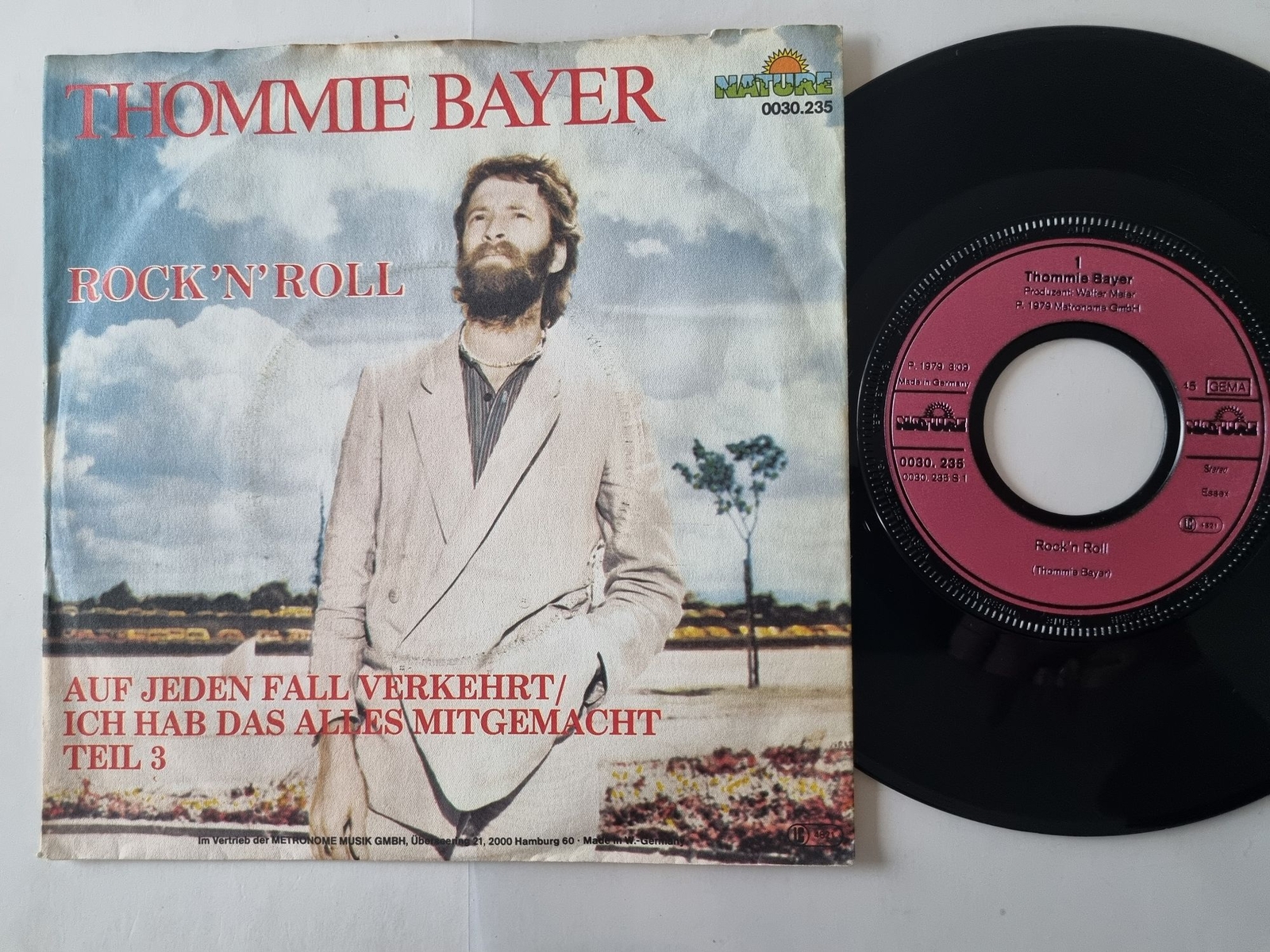 Thommie Bayer - Rock'n' roll 7'' Vinyl Germany