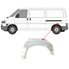 Seitenwand Hinten Links Radlauf Kotflügel FÜR VW TRANSPORTER T4 BJ.90 - 03 lang