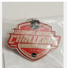 2018 NHL Licensed Hockey Global Series Switzerland Lapel Pin