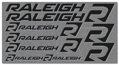 RALEIGH 12 Aufkleber Sticker Fahrrad Rad Rahmen Frame Farbwahl RA002