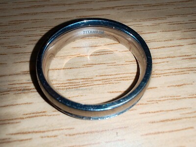 Titanium Wedding Band Ring Innendurchmesser 21  mm.