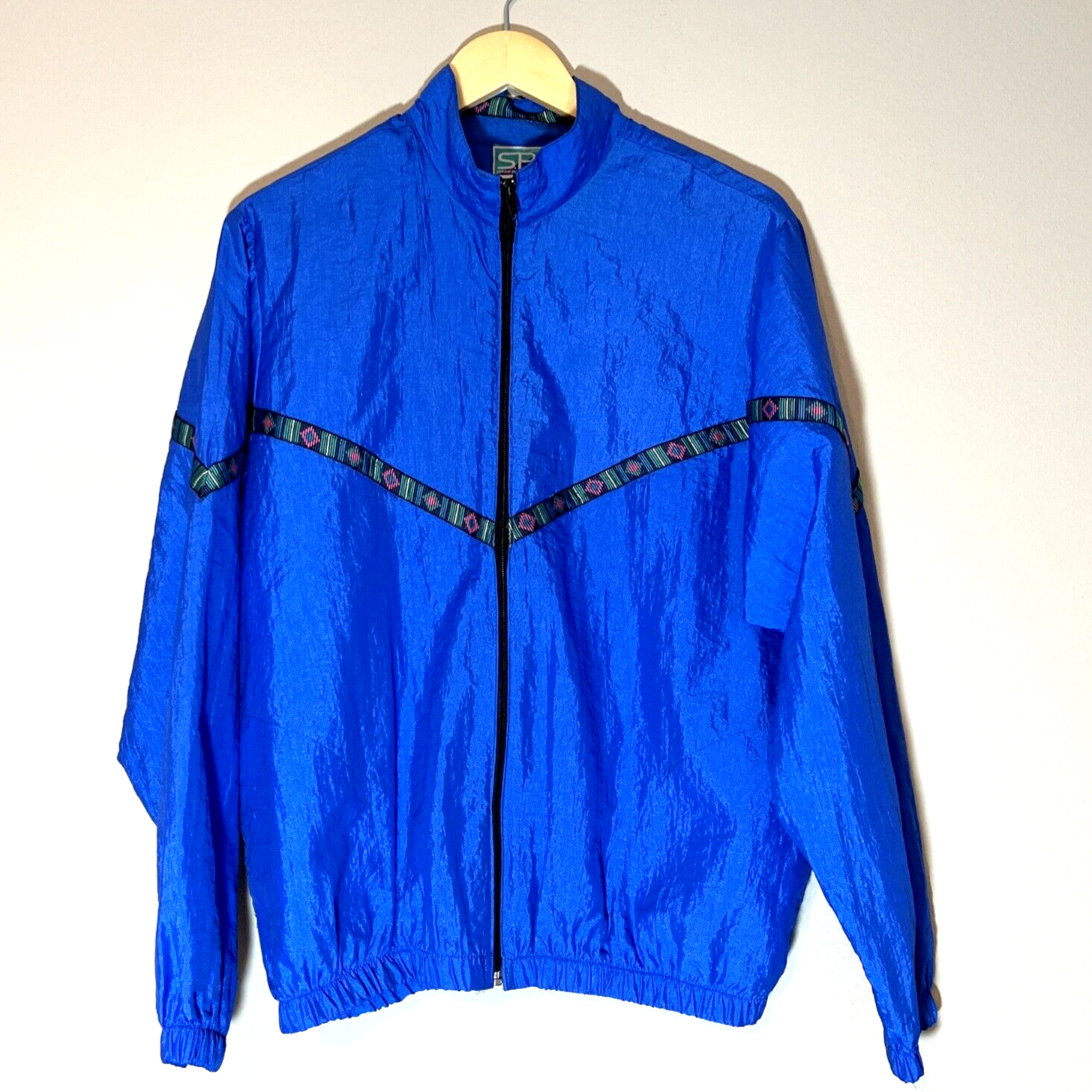 Vintage  Windbreaker Special Performance Apparel  (SPA) Jacket Womens Large Y2K