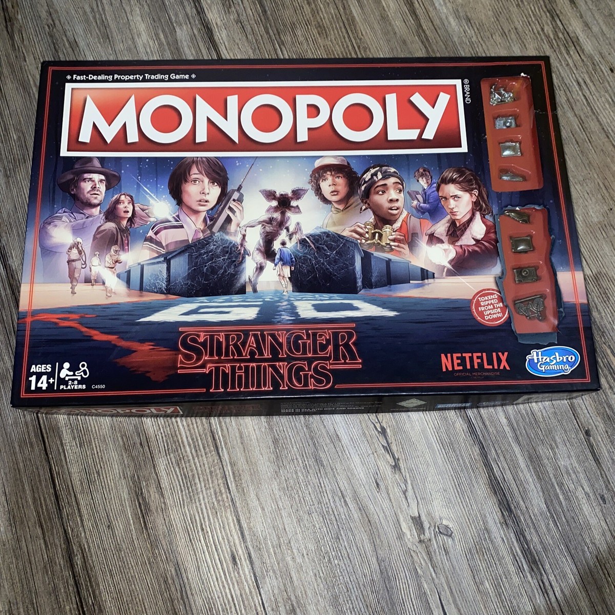 Monopoly STRANGER THINGS Board Game HASBRO GAMING/NETFLIX