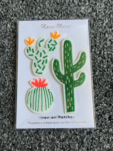 Meri Meri Iron on Patches (Cactus / Cat / Fruit / Sea / Snake / Sun / Unicorn) - Picture 2 of 8