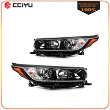 Pair Headlight Assembly w/LED DRL For 2017-2019 Toyota Highlander
