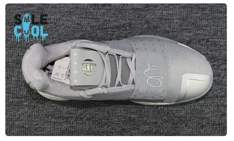 Adidas James Harden Vol 3 Voyager Grey Two Silver Men display picture 1