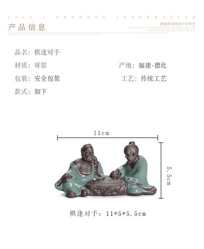 Figura Monje Cerámica Bonsai Micro Paisaje Maceta Mesa Decoración Suculento Adorno - Imagen 6 de 6