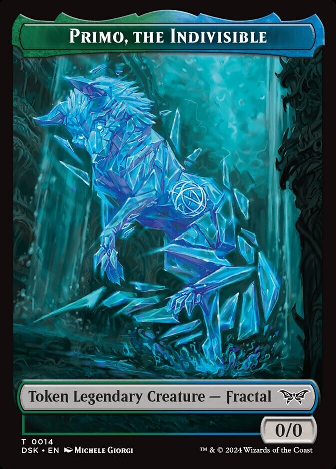 MTG Duskmourn TOKEN Primo, the Indivisible #0014 | eBay