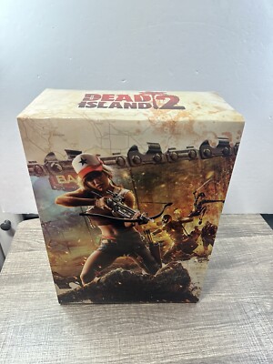 Dead Island 2 Collectible Big Box Brand New Factory Sealed Size Popcorn,Flag,Fan