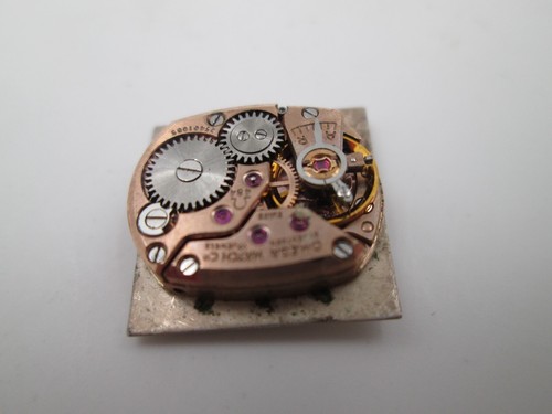 Máquina y esfera Omega mujer. Cuerda manual. Calibre 484. Dial gris. Suiza. 1970 - Imagen 5 de 6