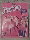 Vintage 1988 Barbie Dinner Date Fashion Outfit Pink Dress #1295