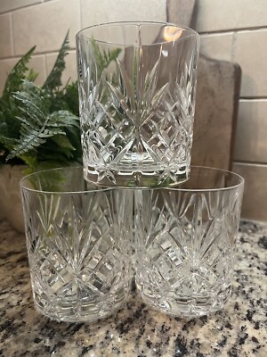 3 RCR Collection Melodia Classic Double Old fashioned Glassware 9 Oz Barware Bar
