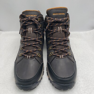 Skechers Relment Mens Charcoal Ankle Boots Outdoor Water Resistant Size 14 Skechers Relment Mens Charcoal Ankle Boots Outdoor Water  main image 4