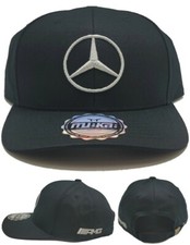 Mercedes-Benz New MUKA Car AMG German Luxury Cars Black Era Strapback Hat Cap