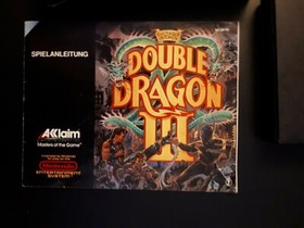 Nintendo NES Double Dragon III PAL CIB 100% Original / 3 aklaim komplett boxed