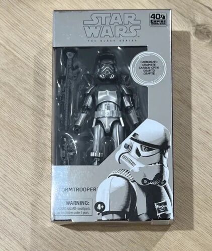 Hasbro Star Wars The Black Series Carbonized 40th ESB Stormtrooper - Picture 1 of 3