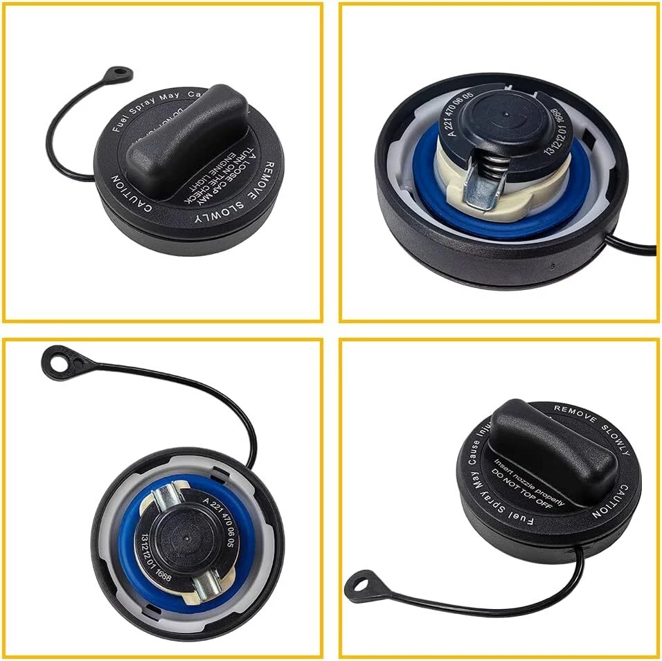 Para Mercedes-Benz S63 AMG 2008-2012 2013 OE#2114700405 Tapa de gasolina Tapa de tanque de combustible Nuevo Foto 3 de 4