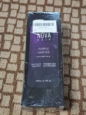 Nova Hair Purple Dye Shampoo 6.76 fl oz 200 mL