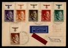DR WHO 1944 GERMANY GENERAL GOVERNMENT FDC? MARGIN COMBO KRAKAU WWII M71672