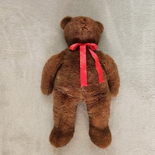 Juguete de peluche grande Jumbo vintage 1991 TY Beanie Baby PJ marrón 36"