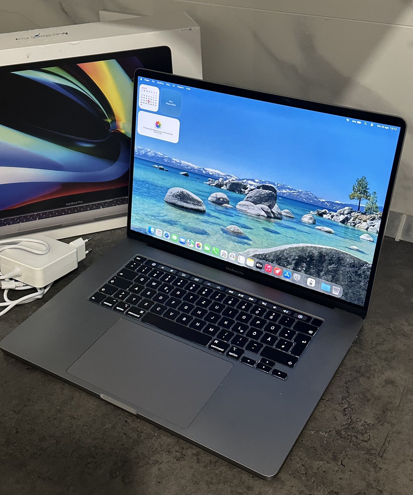 MacBook Pro 16” TouchBar 512GB Space Grey