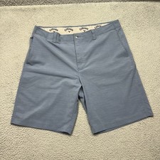 Callaway Golf ST4237 Men's Size 38 Light Blue Performance Athletic Shorts