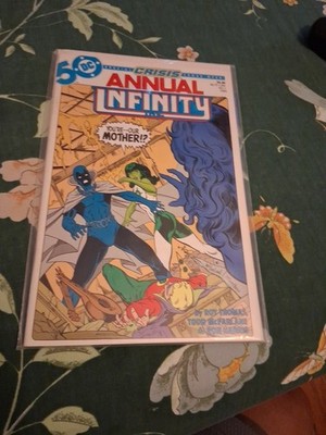 Infinity Inc. Annual # 1 NM DC Comic Book Todd McFarlane Issue 4 