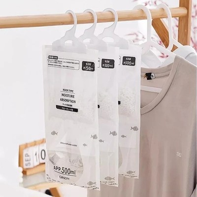 Hanging Dehumidifier Bag Moisture Absorber Desiccant Mold Mildew Proof Home XL