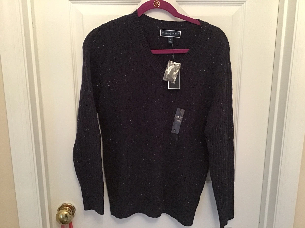 Karen Scott Blue Pullover Sweaters for Women for sale | eBay