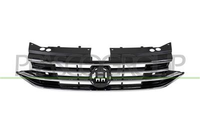 Grille centrale chromée Élégance pour VW Tiguan look premium