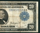 $20 1914 Federal Reserve Note ** DAILY CURRENCY AUCTIONS — photo 1